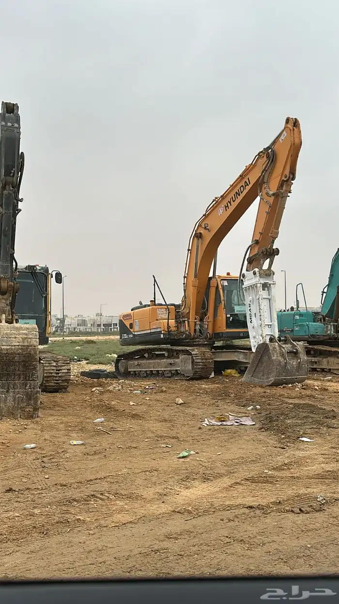 حفارات بوكلين للايجار Poklin excavators for rent SPSP 3
