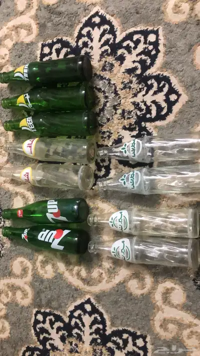 تراثيات ايام الطيبين قزاز بيبسي وزيت الجمال وماء قطر وماء 2