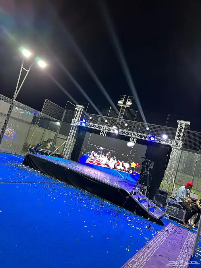 اضاءات ليازر مسارح صوتيات شاشات عرض ليازر بالونات تجهيز حفل 13