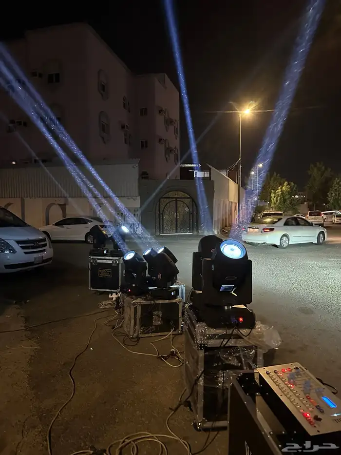 اضاءات ليازر مسارح صوتيات شاشات عرض ليازر بالونات تجهيز حفل 56