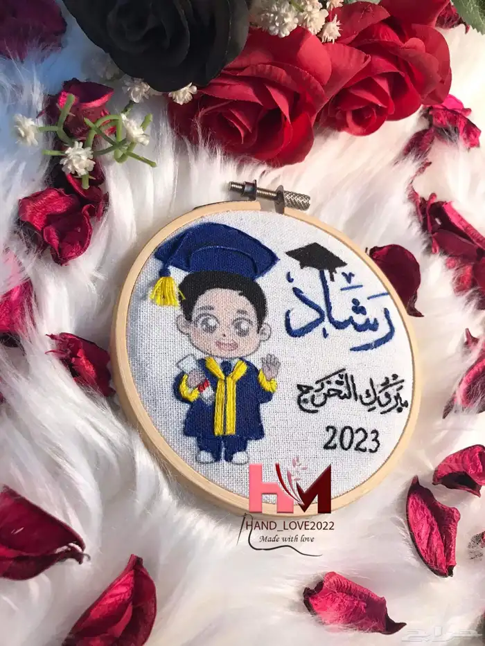 أجمل هدية تخرج لوحه تحمل اسمك وسنة تخرجك وتخصصك دقة واتقان 24