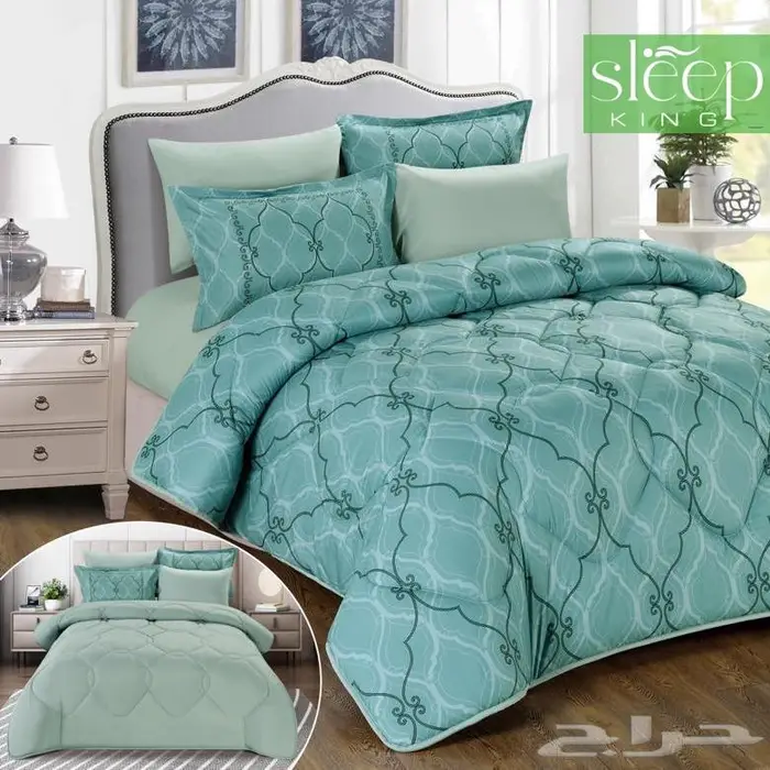 مفرش جينا صيفي مايكرو قطن وجهين مزدوج كنج 0