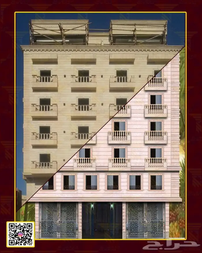 تصميم واجهات خارجية فلل وعمائر و قصور 4