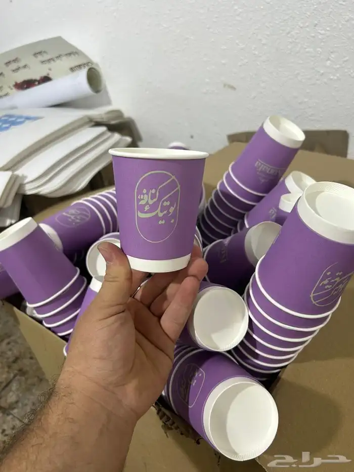طباعة اكواب ورقية جميع المقاسات 6