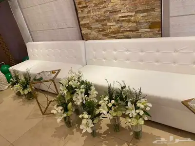 تأجير كنب جلد ومخمل 12