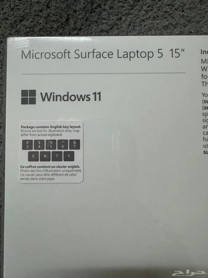 Microsoft surface laptop 5 2