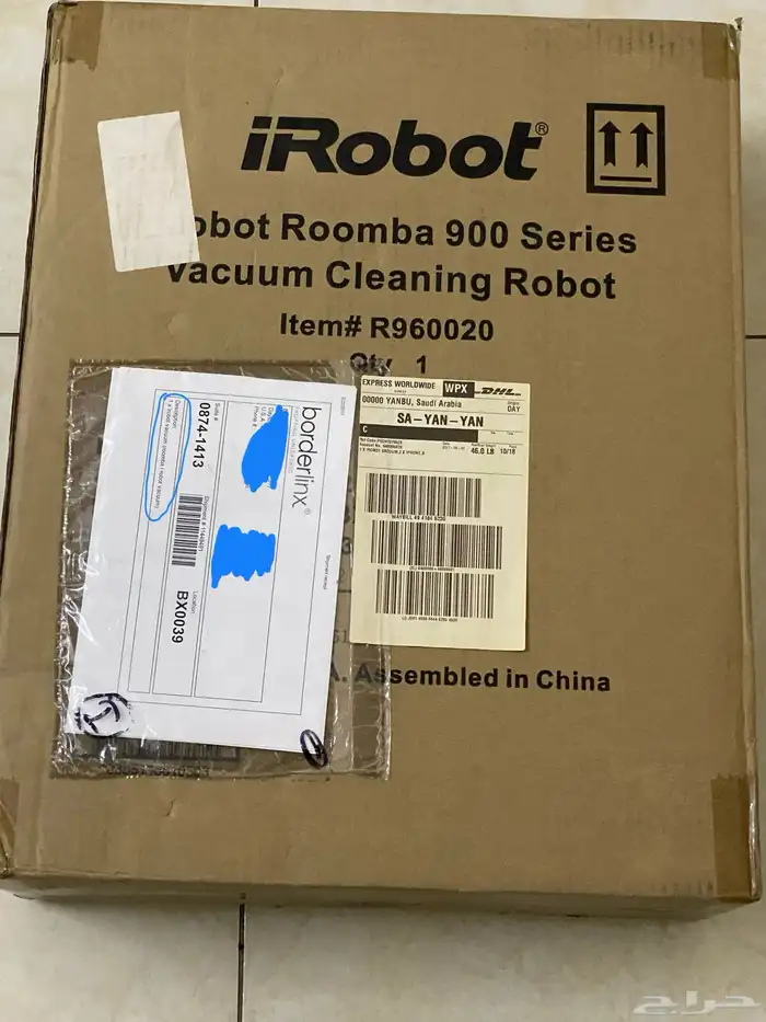 مكنسة رومبا iRobot Roomba 900 جديدة بتغليف الشركة مانفتحت 1