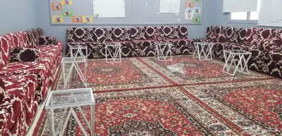 تأجير كنب جلد ومخمل 10