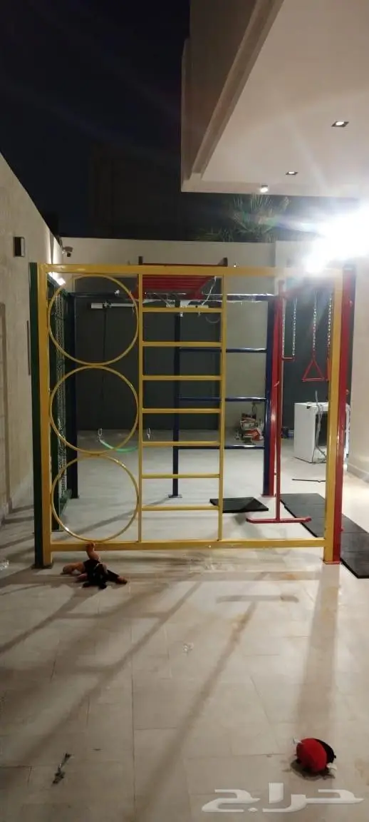 لعبة اطفال متكاملة ومكعب متنوع ومراجيح 5