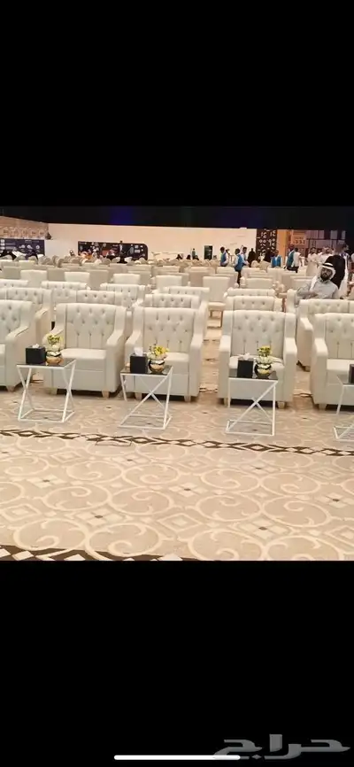 تأجير كنب جلد ومخمل 2