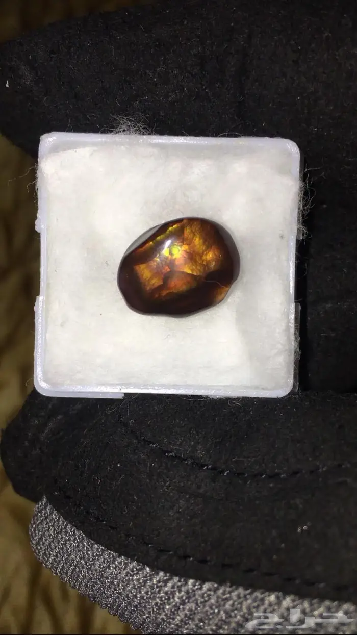 عقيق ناري مكسيكي نابض بالحياة ملكي 0