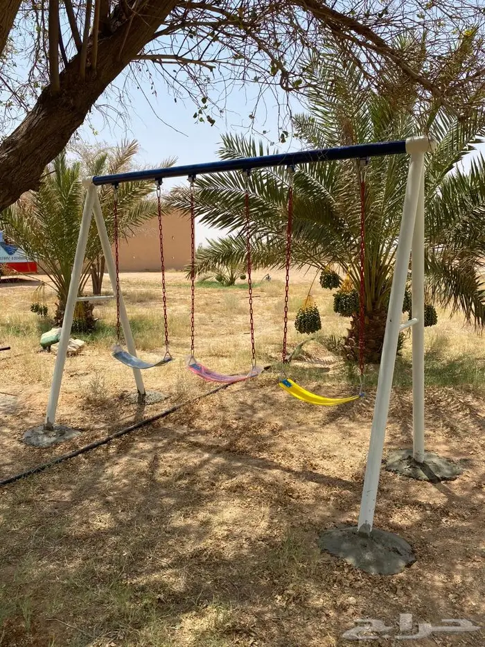 لعبة اطفال متكاملة ومكعب متنوع ومراجيح 8