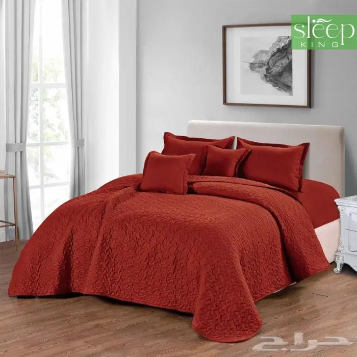 مفرش صيفي قطن مضغوط متعددة الوان 4