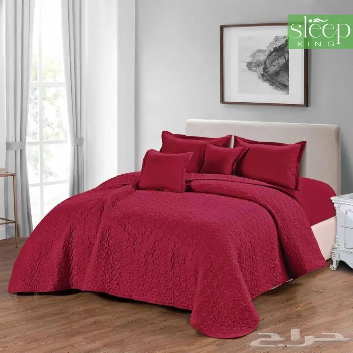 مفرش صيفي قطن مضغوط متعددة الوان 7