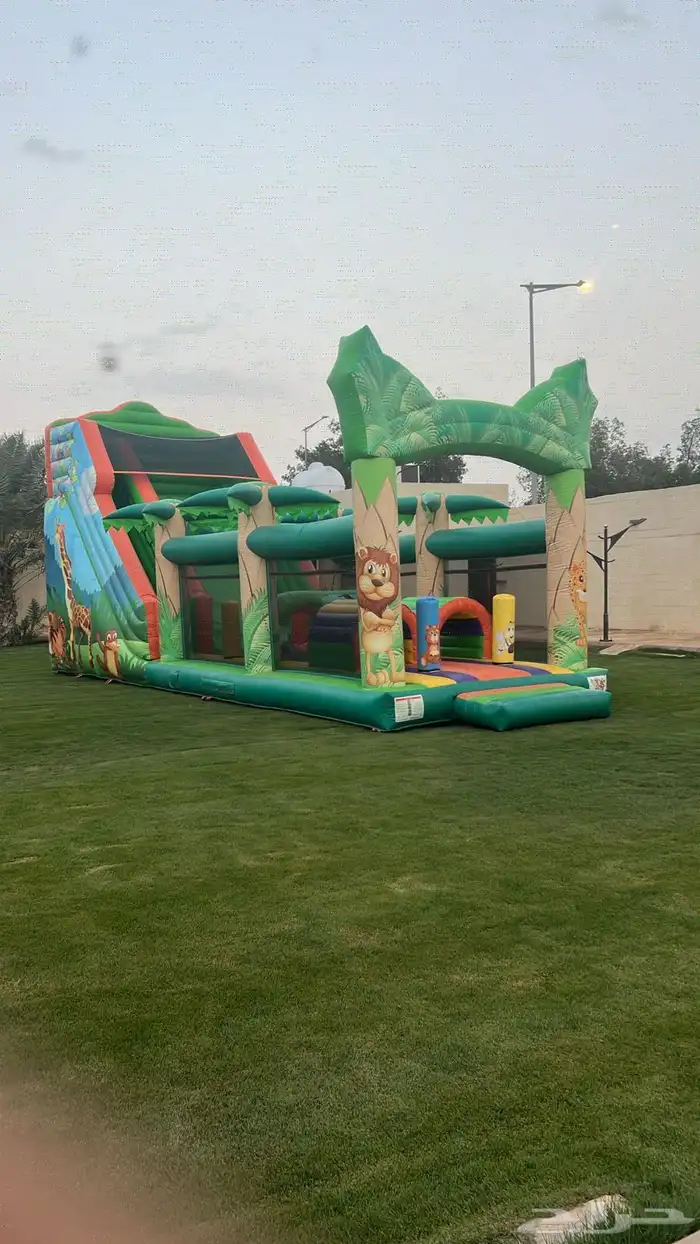 اجار نطيطات وزحاليق مائية وملاعب صابونية 22