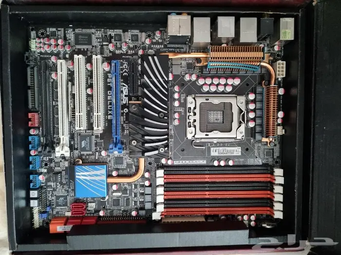 مزربورد لوحة كمبيوتر جيمنج asus stack cool 2 p6t deluxe 0