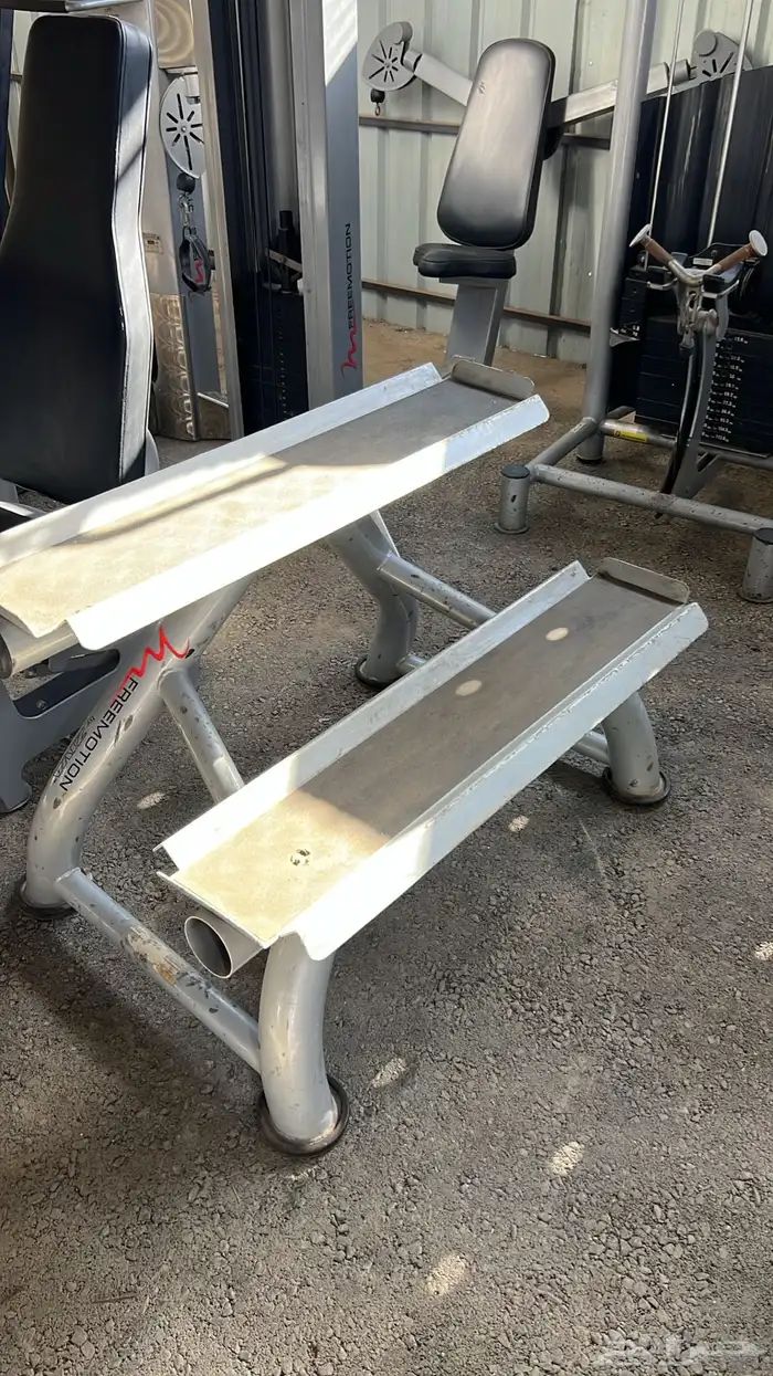 دنابل أوزان بنش بار اولمبي اجهزة مستعمله و جديدة تجهيز نادي 27