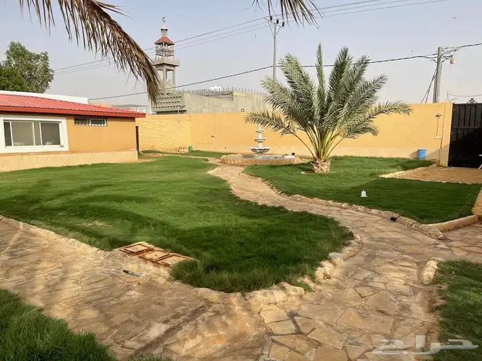 استراحة المزاحمية قريبة من الرياض للإيجار يومي 8