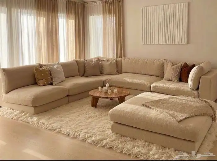 كنب ركنه حرف L أمريكي 1