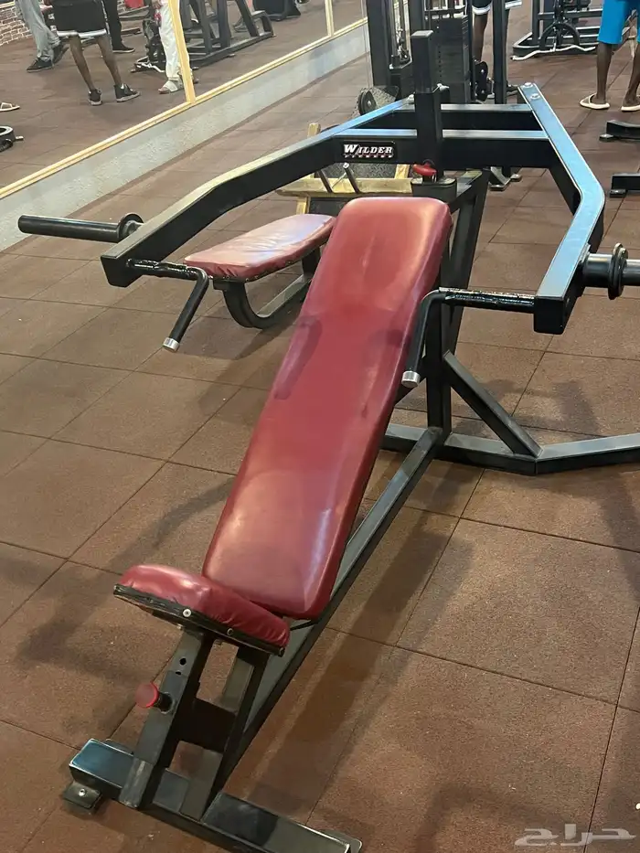 دنابل أوزان بنش بار اولمبي اجهزة مستعمله و جديدة تجهيز نادي 38