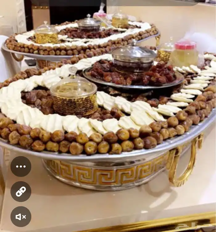 صواني للافراح تمر ومضير وسمن 6