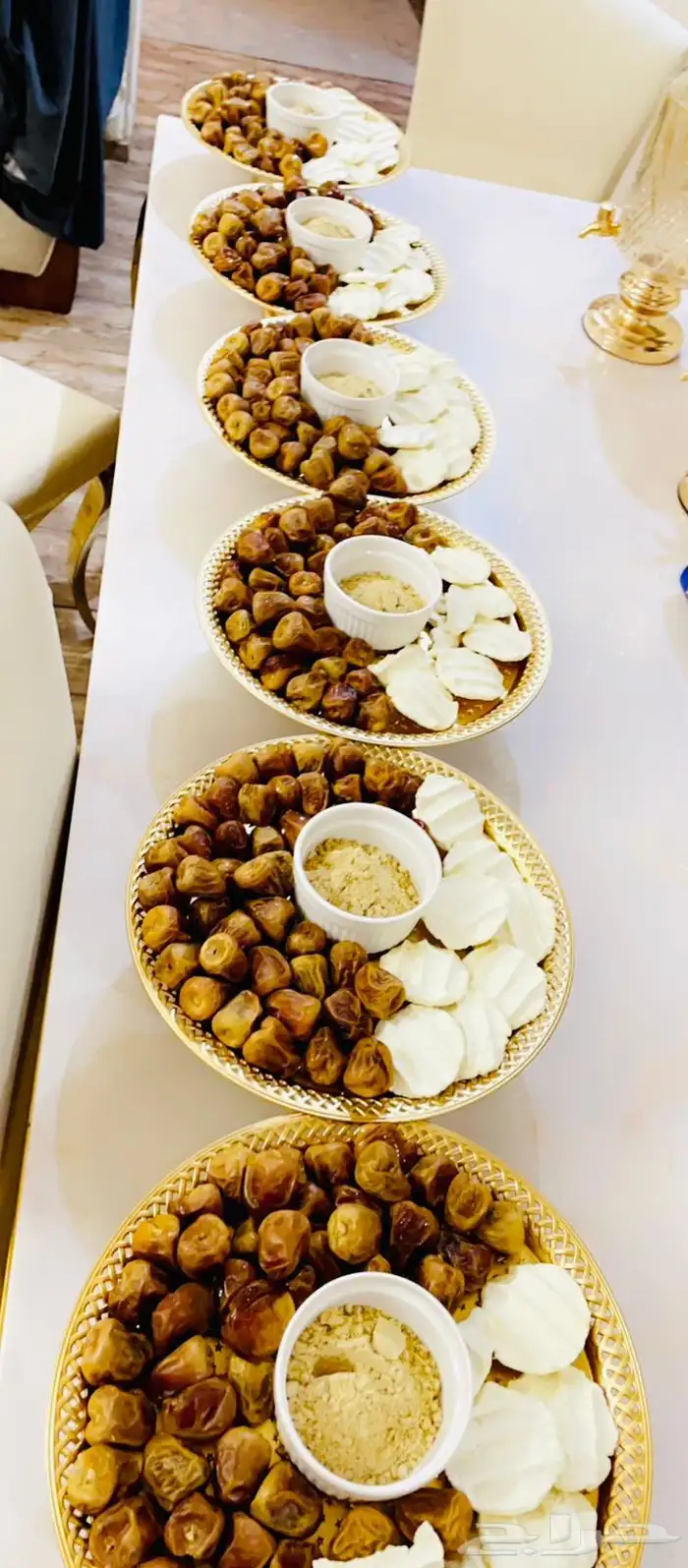 صواني للافراح تمر ومضير وسمن 7