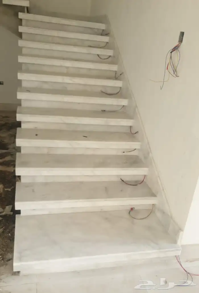 ارضيات تفصيل مغاسل وقص درج بسعر منافس 15