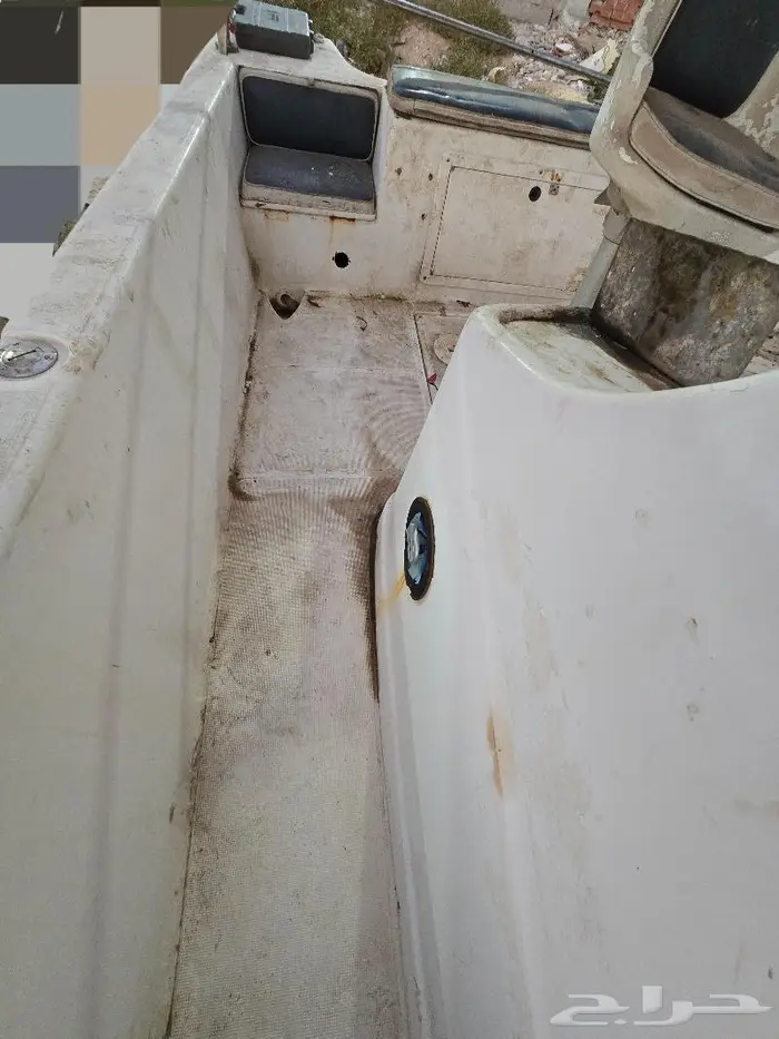 قارب بوت لنش طراد للبيع بدون مكاين ب 5 الاف ريال بيع مستعجل 7
