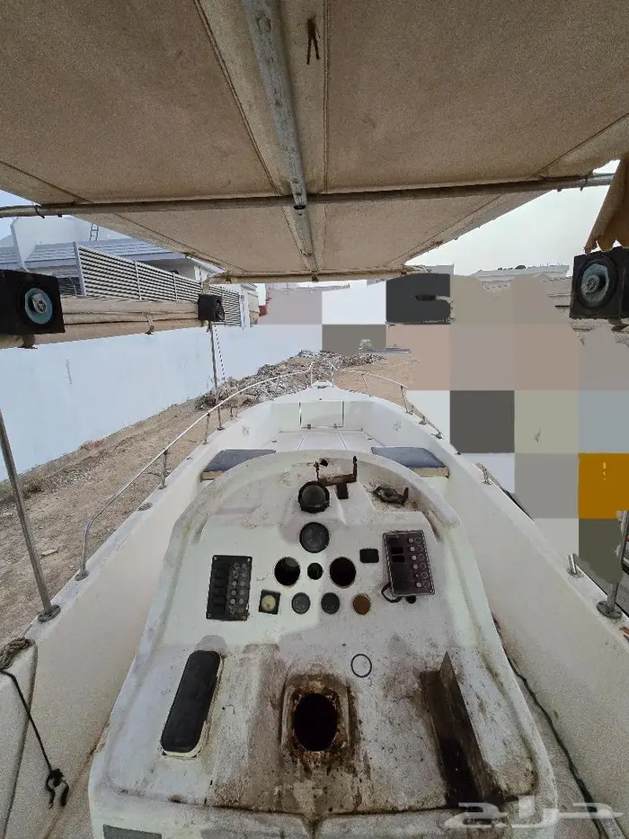 قارب بوت لنش طراد للبيع بدون مكاين ب 5 الاف ريال بيع مستعجل 12