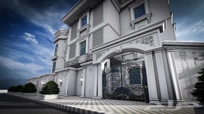 ترميم واجهات مباني تصميم تنفيذ صور فيديو مخططات تنفيذية 4