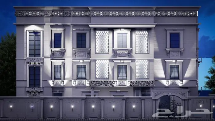 ترميم واجهات مباني تصميم تنفيذ صور فيديو مخططات تنفيذية 6