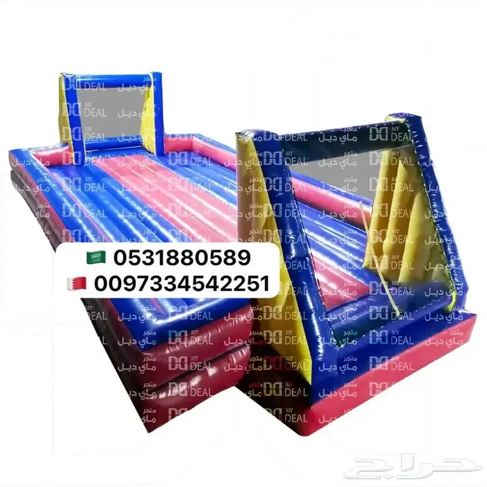 بيع نطاطيات زحاليق نطيطات العاب هوائية ملاعب صابونية زحليقة 0