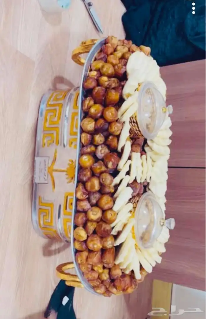 صواني للافراح تمر ومضير وسمن 5