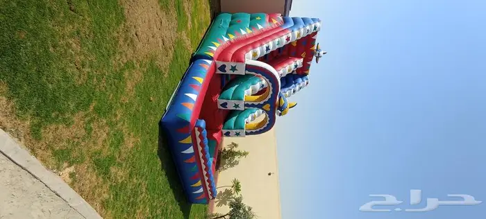 ملعب صابوني زحاليق مائيه نطيطات 1