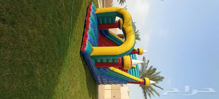 ملعب صابوني زحاليق مائيه نطيطات 4