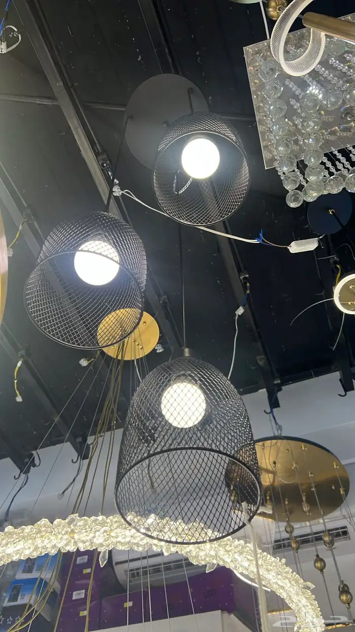 ديكورات نجف تحف ثريات اباليك شحن 32