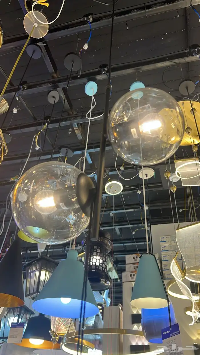 ديكورات نجف تحف ثريات اباليك شحن 10