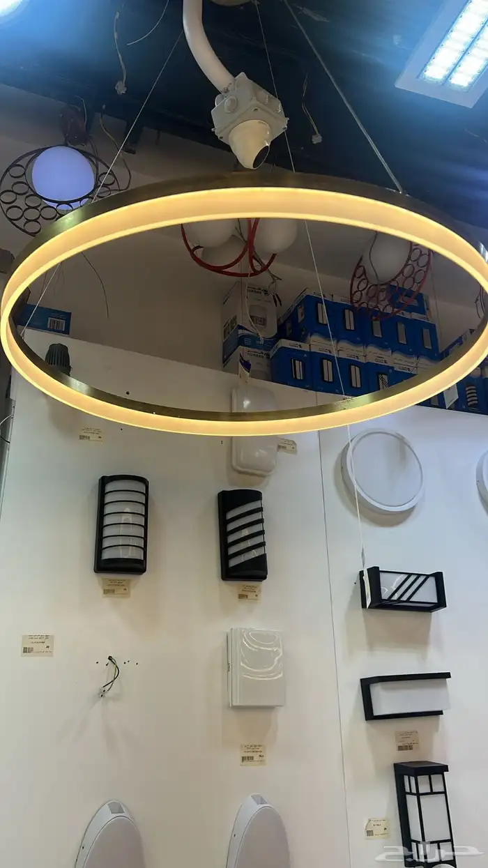 ديكورات نجف تحف ثريات اباليك شحن 36