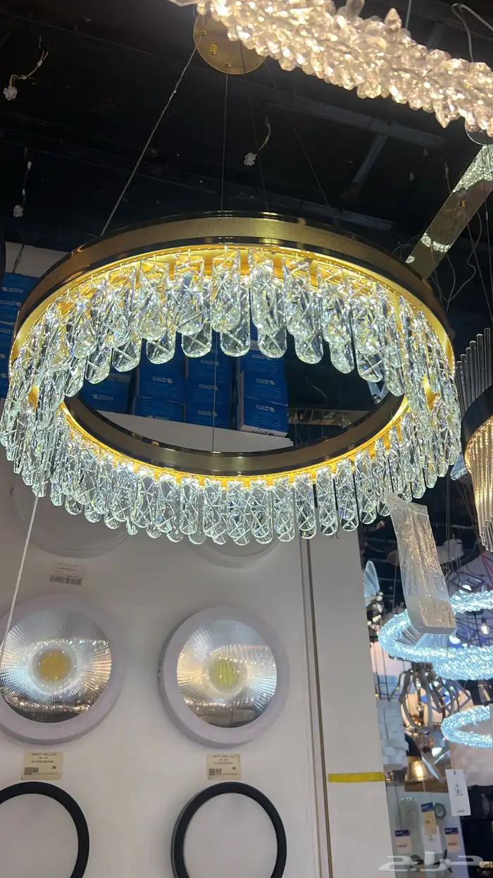 ديكورات نجف تحف ثريات اباليك شحن 31