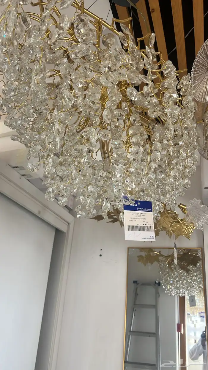 ديكورات نجف تحف ثريات اباليك شحن 67