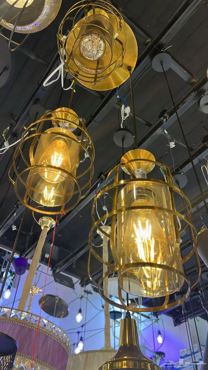 ديكورات نجف تحف ثريات اباليك شحن 13