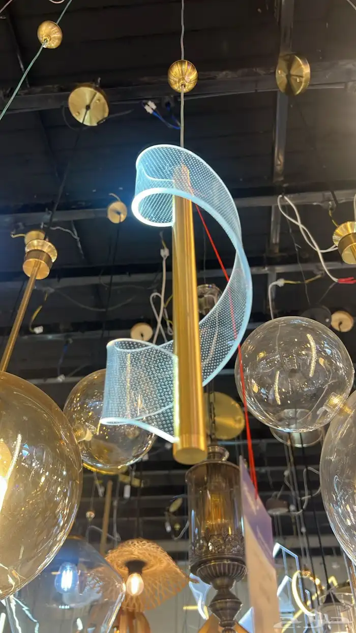 ديكورات نجف تحف ثريات اباليك شحن 23