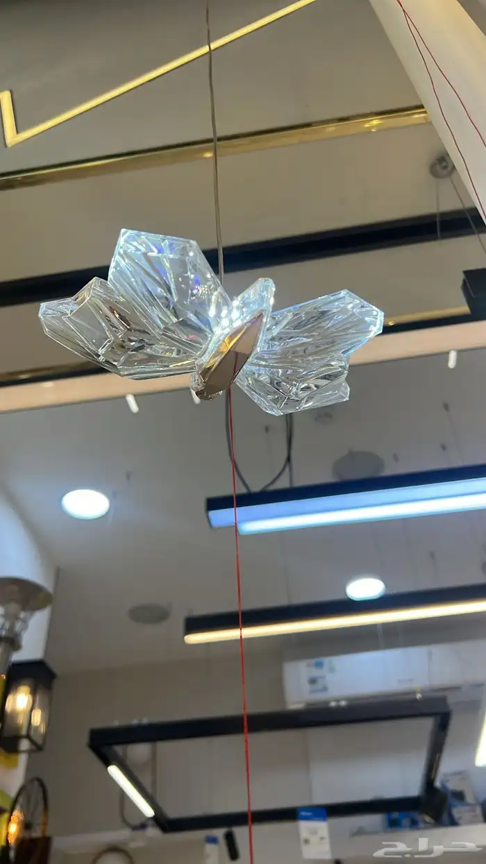 ديكورات نجف تحف ثريات اباليك شحن 19