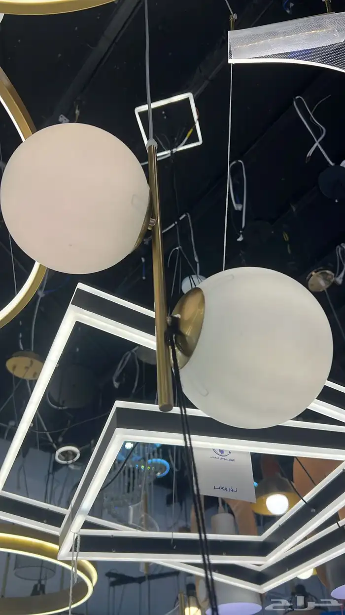 ديكورات نجف تحف ثريات اباليك شحن 11