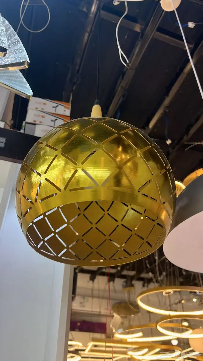 ديكورات نجف تحف ثريات اباليك شحن 9