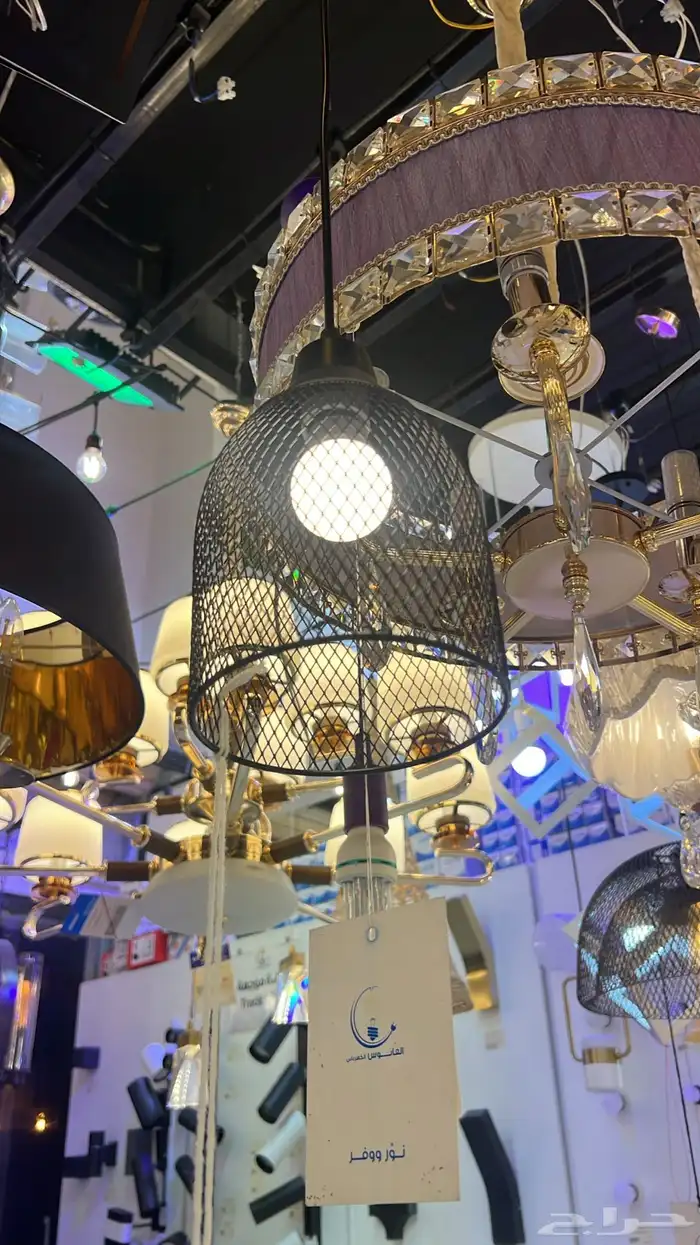 ديكورات نجف تحف ثريات اباليك شحن 27