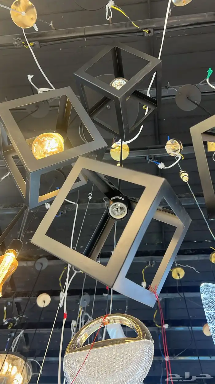 ديكورات نجف تحف ثريات اباليك شحن 30