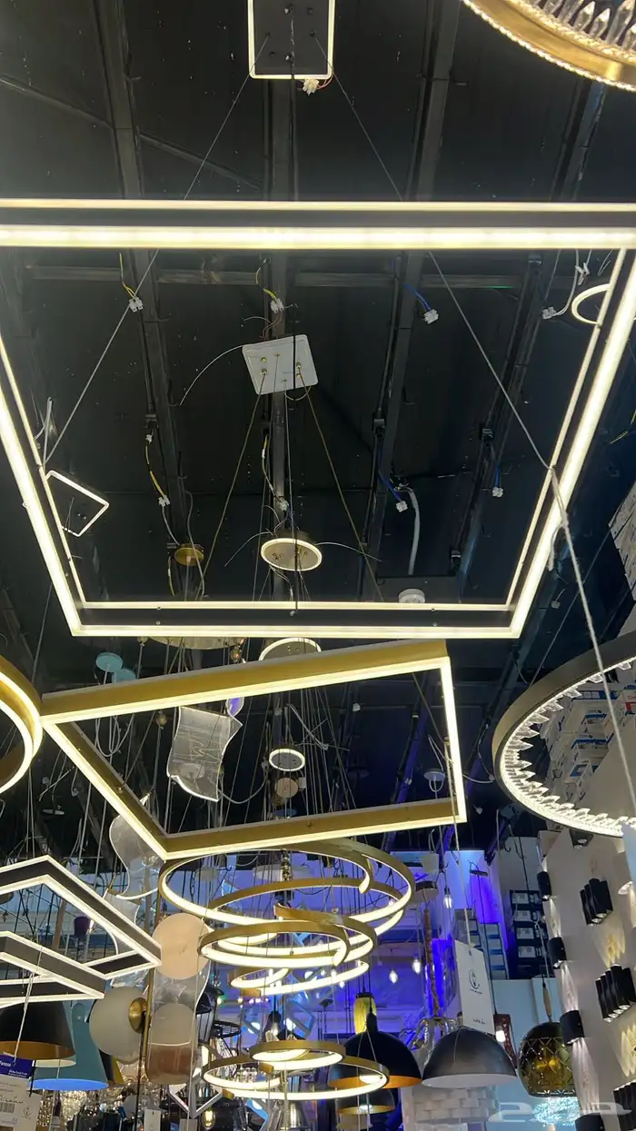 ديكورات نجف تحف ثريات اباليك شحن 37