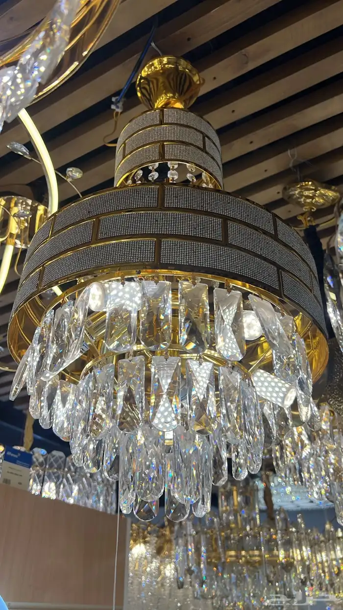 ديكورات نجف تحف ثريات اباليك شحن 2