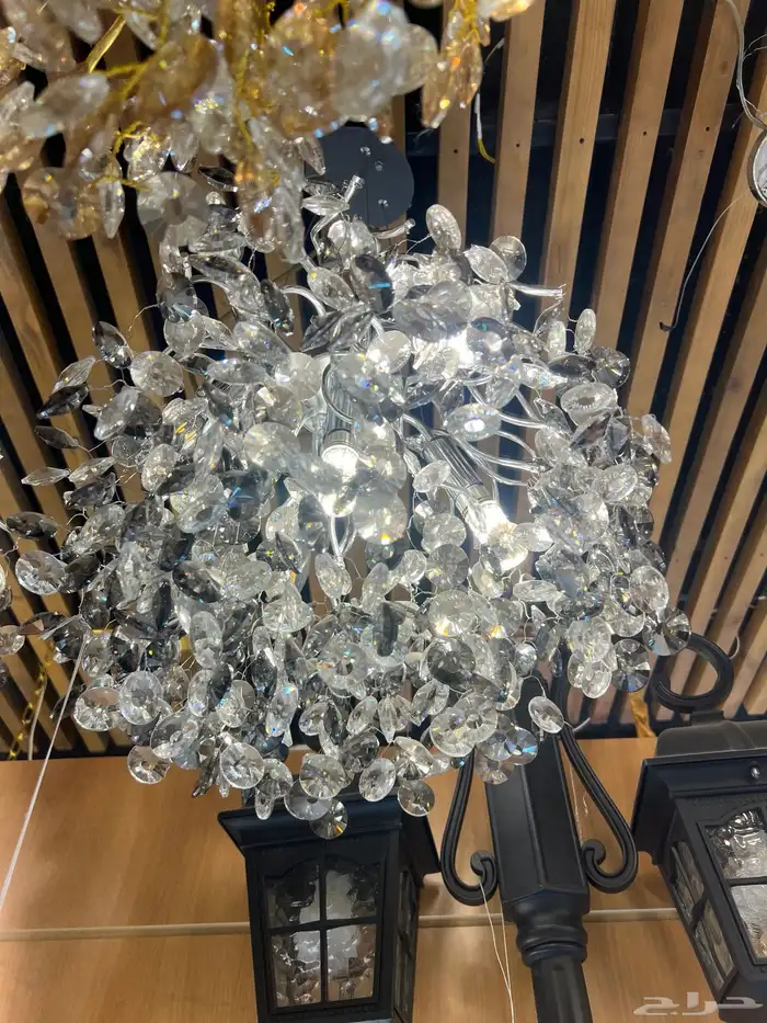 ديكورات نجف تحف ثريات اباليك شحن 44